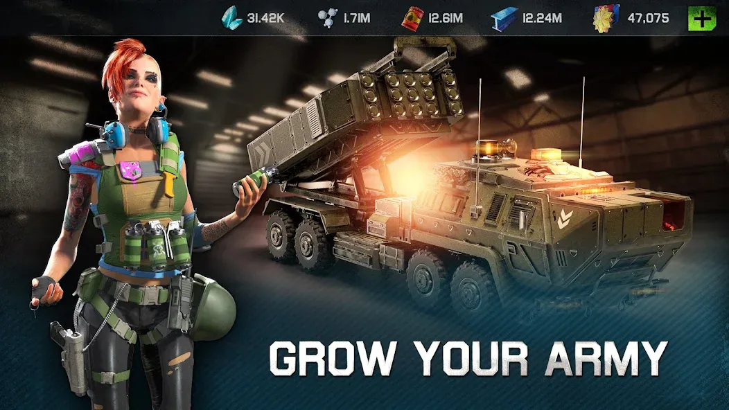 War Planet Online: MMO Game [MOD: безлимитные ресурсы и ускоренное строительство] Screenshot 2