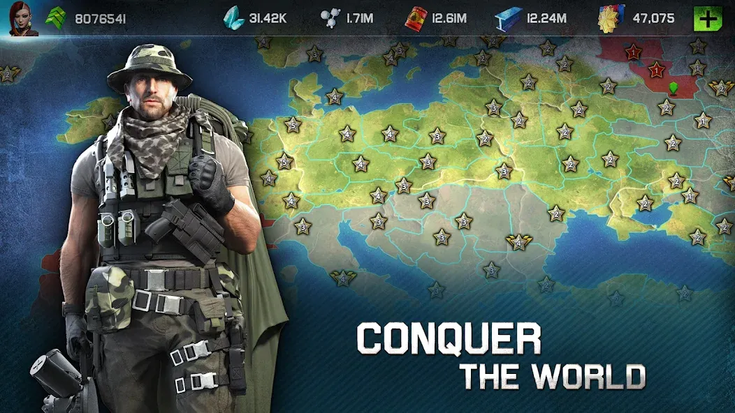 War Planet Online: MMO Game [MOD: безлимитные ресурсы и ускоренное строительство] Screenshot 5