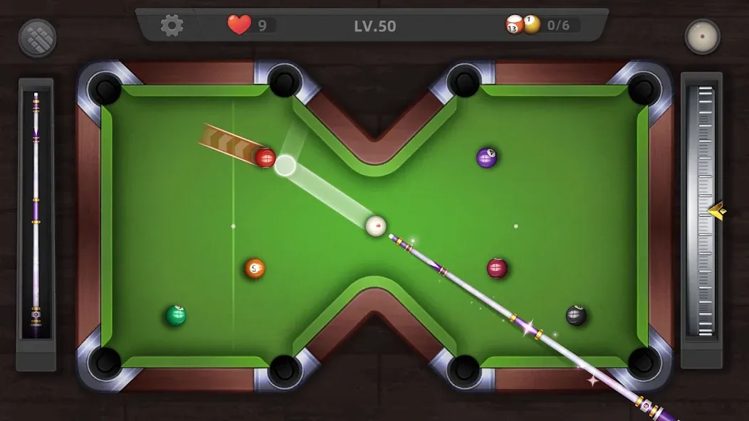 Pool Billiards 3D:Bida بیلیارد [MOD: безлимитные монеты и все уровни открыты] Screenshot 3