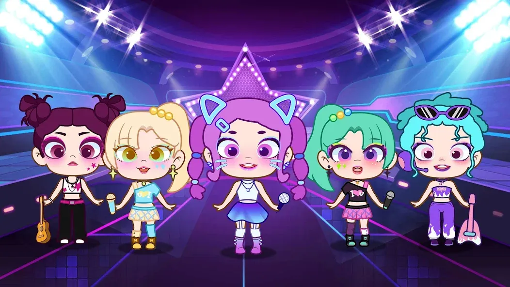 Doll Dress Up - Makeup Games [MOD: безлимитные деньги и всё открыто] Screenshot 4
