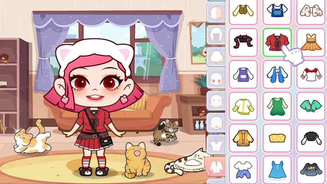 Doll Dress Up - Makeup Games [MOD: безлимитные деньги и всё открыто] Screenshot 5