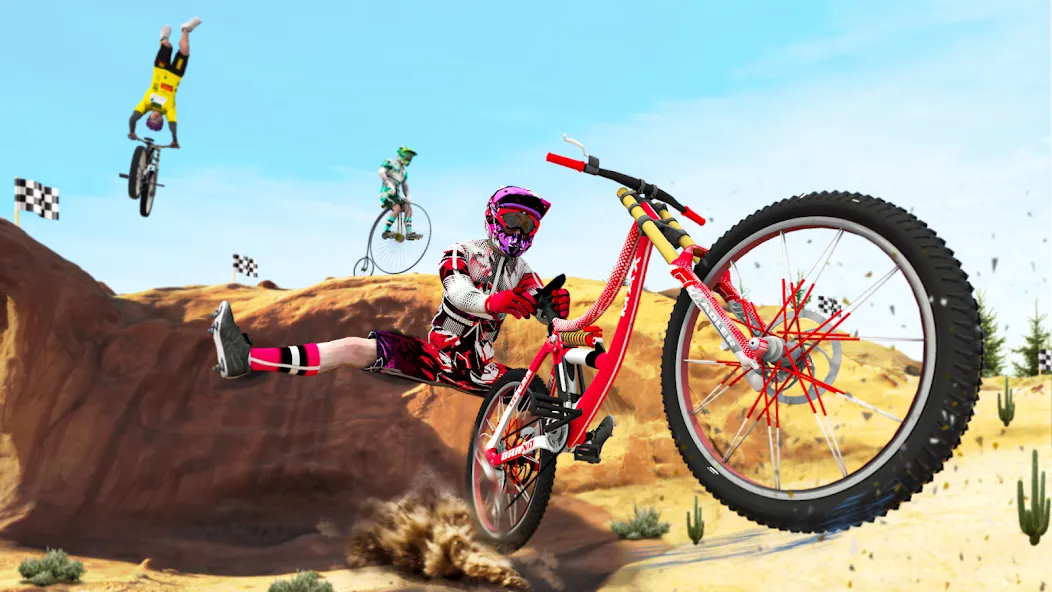 BMX Rider: Cycle Race Game [MOD: безлимитные деньги и все велосипеды] Screenshot 2