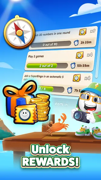 GamePoint Bingo - Bingo games [MOD: бесконечные монеты и бонусы] Screenshot 4