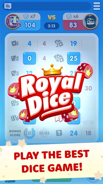 Royaldice [MOD: безлимитные броски и все награды] Screenshot 2