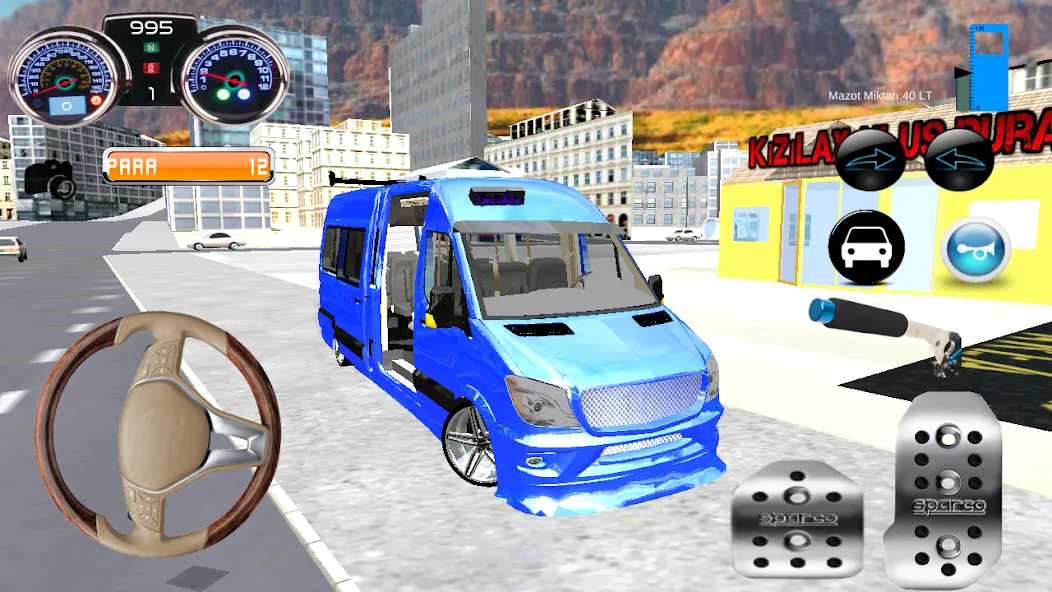 Minibüs Şoförü [MOD: безлимитные деньги и топливо] Screenshot 3