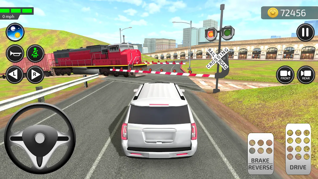 Driving Academy Car Simulator [MOD: безлимитные деньги и открытые автомобили] Screenshot 1
