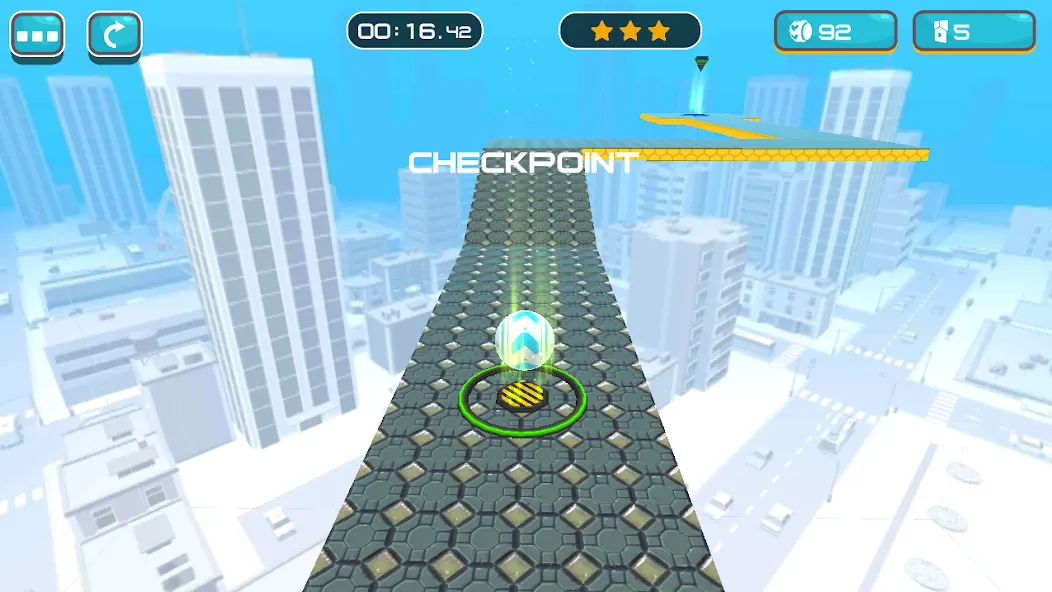 Gyro Ball 3D [MOD: безлимитные монеты и все уровни] Screenshot 3