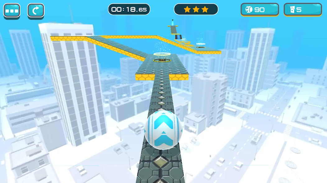 Gyro Ball 3D [MOD: безлимитные монеты и все уровни] Screenshot 5