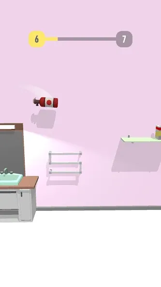 Bottle Jump 3D [MOD: без рекламы и все уровни открыты] Screenshot 4