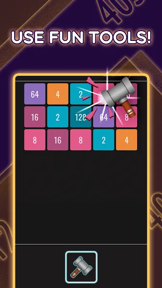 Join Blocks 2048 Number Puzzle [MOD: без рекламы и бесконечные подсказки] Screenshot 5