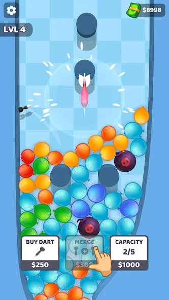 Merge Cutter [MOD: без рекламы и много денег] Screenshot 3