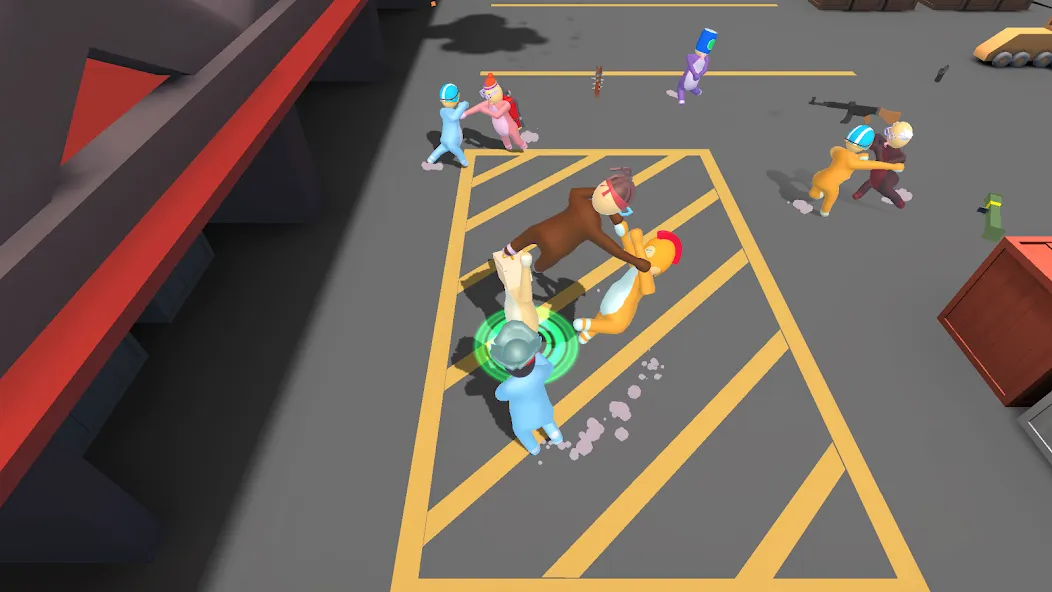 Noodleman Party: Fight Games [MOD: разблокированы все бойцы и режимы] Screenshot 3