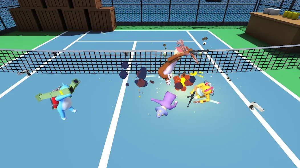 Noodleman Party: Fight Games [MOD: разблокированы все бойцы и режимы] Screenshot 5
