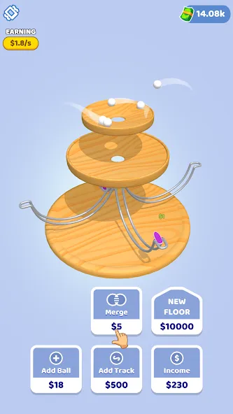 Spinning Balls [MOD: без рекламы и бесконечные жизни] Screenshot 2
