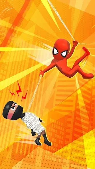 Web Master: Stickman Superhero [MOD: безлимитные деньги и усиленный герой] Screenshot 3