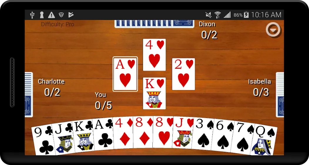 Spades Card Classic [MOD: без рекламы и бесконечные подсказки] Screenshot 1