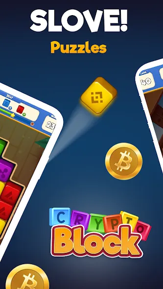 Crypto Blocks Puzzle Challenge [MOD: безлимитные монеты и подсказки] Screenshot 2