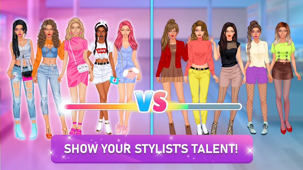 College Girls Team Makeover [MOD: безлимитные монеты и открыты все наряды] Screenshot 4