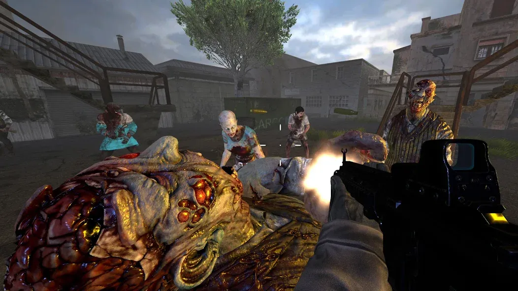 Zombie Hunter - Shooting Game [MOD: безлимитные патроны и улучшения] Screenshot 5