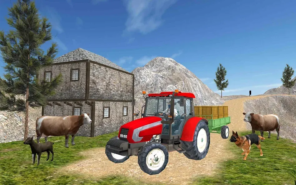 Tractor Driver 3D Farming Sim [MOD: безлимитные деньги и открыта техника] Screenshot 5