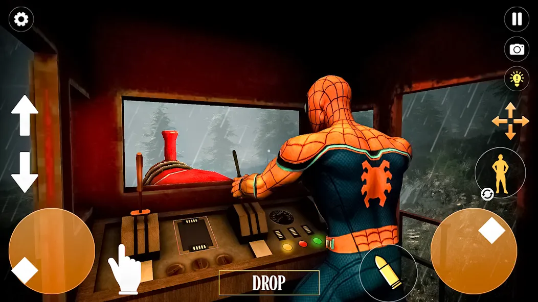 Horror Spider : Scary Train [MOD: безлимитные монеты и открыты все уровни] Screenshot 1