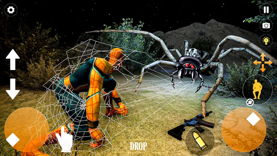 Horror Spider : Scary Train [MOD: безлимитные монеты и открыты все уровни] Screenshot 3