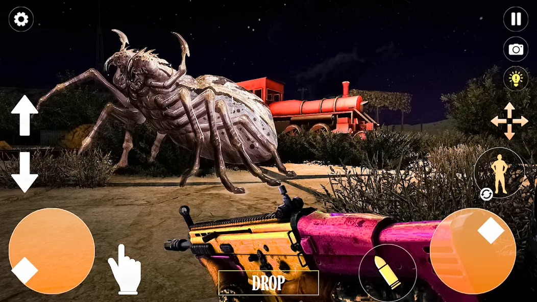 Horror Spider : Scary Train [MOD: безлимитные монеты и открыты все уровни] Screenshot 5