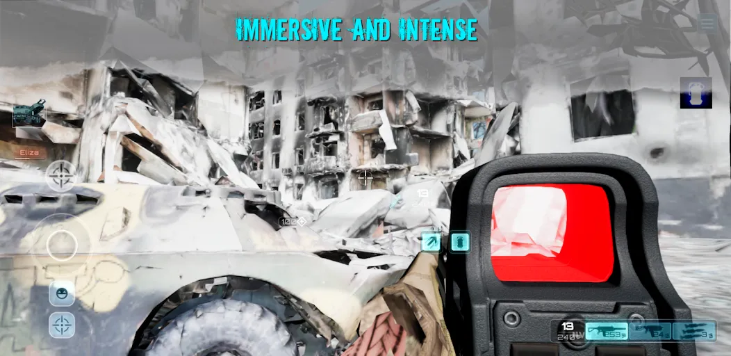 Shooter War WW3 CoopValor 2056 [MOD: безлимитные патроны и здоровье] Screenshot 1