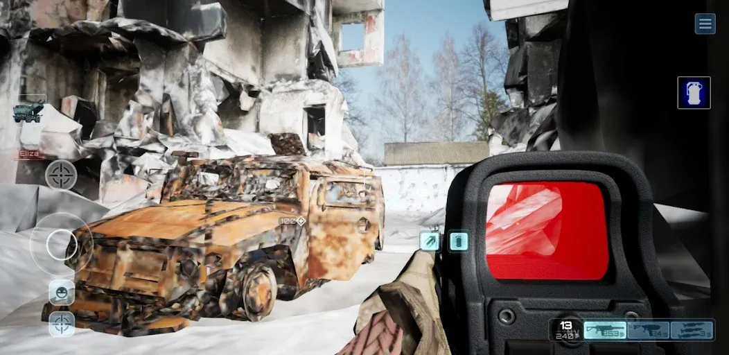 Shooter War WW3 CoopValor 2056 [MOD: безлимитные патроны и здоровье] Screenshot 4
