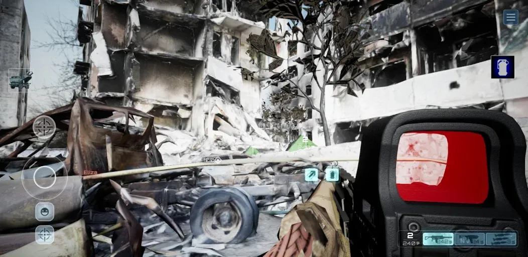 Shooter War WW3 CoopValor 2056 [MOD: безлимитные патроны и здоровье] Screenshot 5