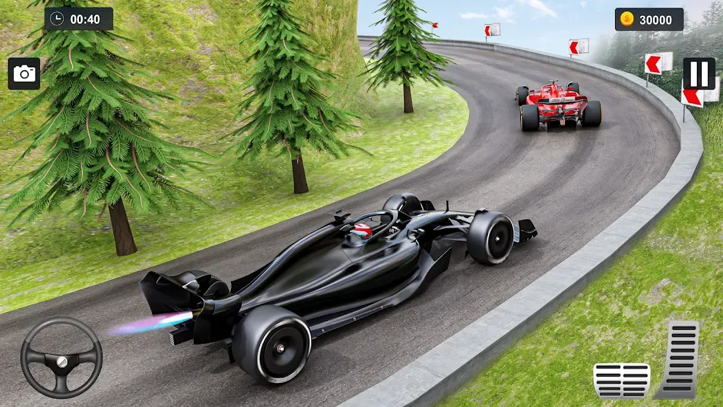 Formula Car Stunt - Car Games [MOD: безлимитные деньги и все машины открыты] Screenshot 1