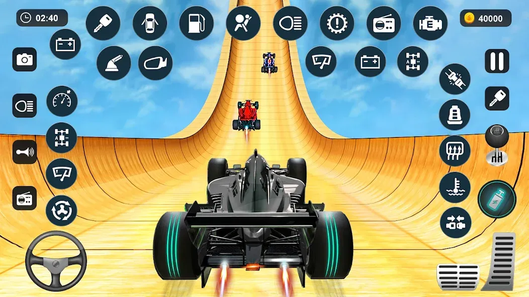 Formula Car Stunt - Car Games [MOD: безлимитные деньги и все машины открыты] Screenshot 2