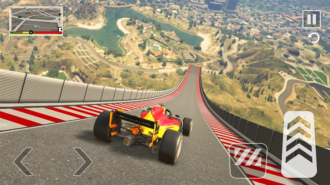 Formula Car Stunt - Car Games [MOD: безлимитные деньги и все машины открыты] Screenshot 3