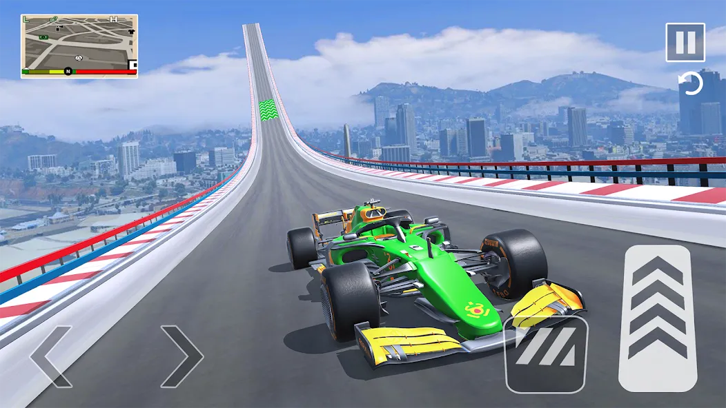 Formula Car Stunt - Car Games [MOD: безлимитные деньги и все машины открыты] Screenshot 4