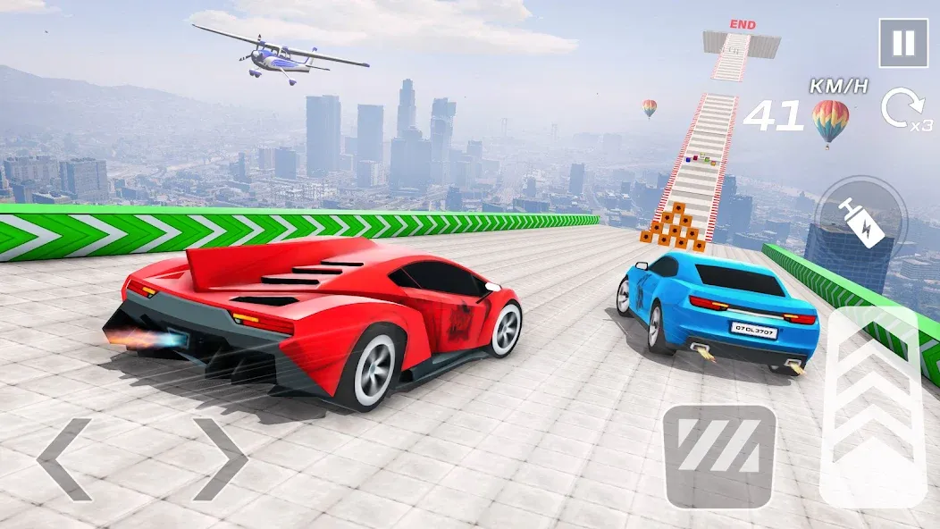 Car Games 3D - GT Car Stunts [MOD: разблокированы все машины и трассы] Screenshot 1