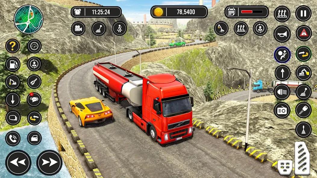 Truck Simulator - Truck Games [MOD: безлимитные деньги и топливо] Screenshot 3