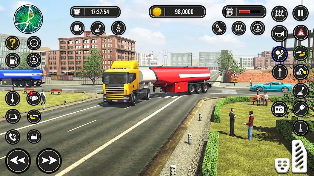 Truck Simulator - Truck Games [MOD: безлимитные деньги и топливо] Screenshot 4