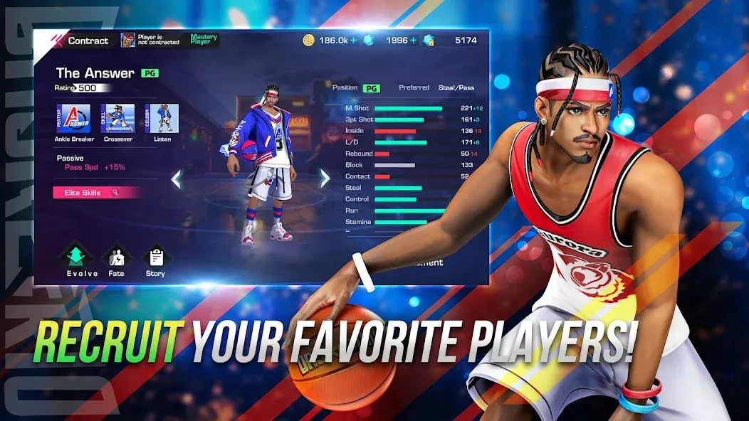 Basketrio - Allstar Streetball [MOD: безлимитные деньги и все игроки открыты] Screenshot 2