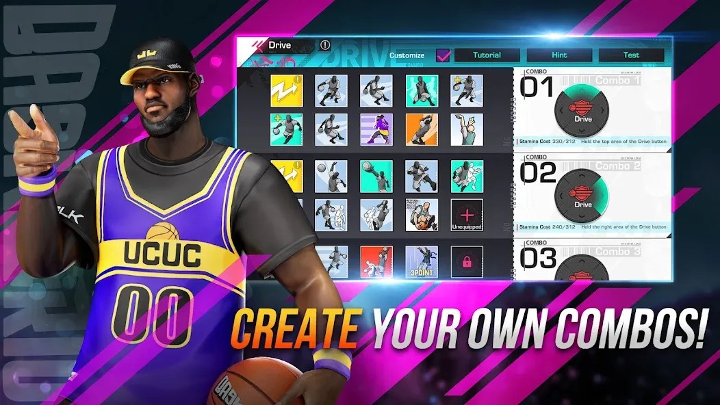 Basketrio - Allstar Streetball [MOD: безлимитные деньги и все игроки открыты] Screenshot 4