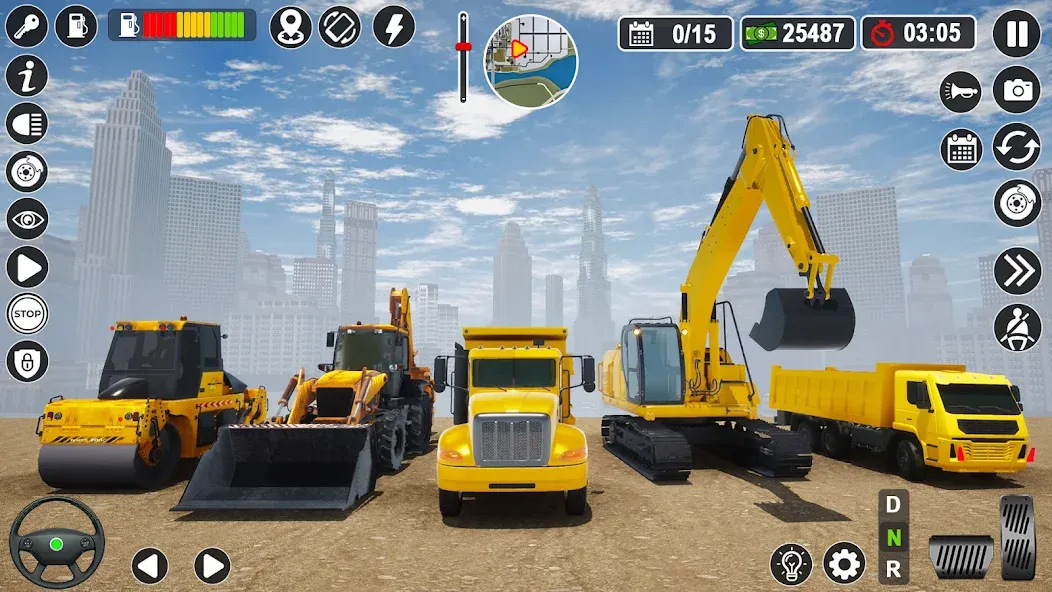 Construction Games Simulator [MOD: безлимитные деньги и техника] Screenshot 3