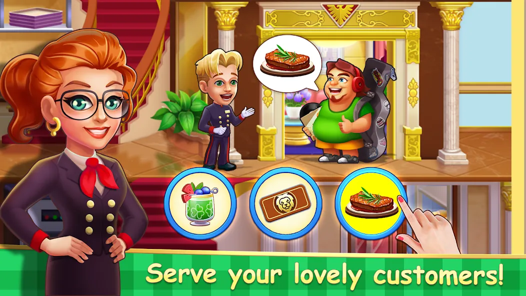 Hotel Madness Grand Hotel [MOD: безлимитные деньги и открыты все уровни] Screenshot 1