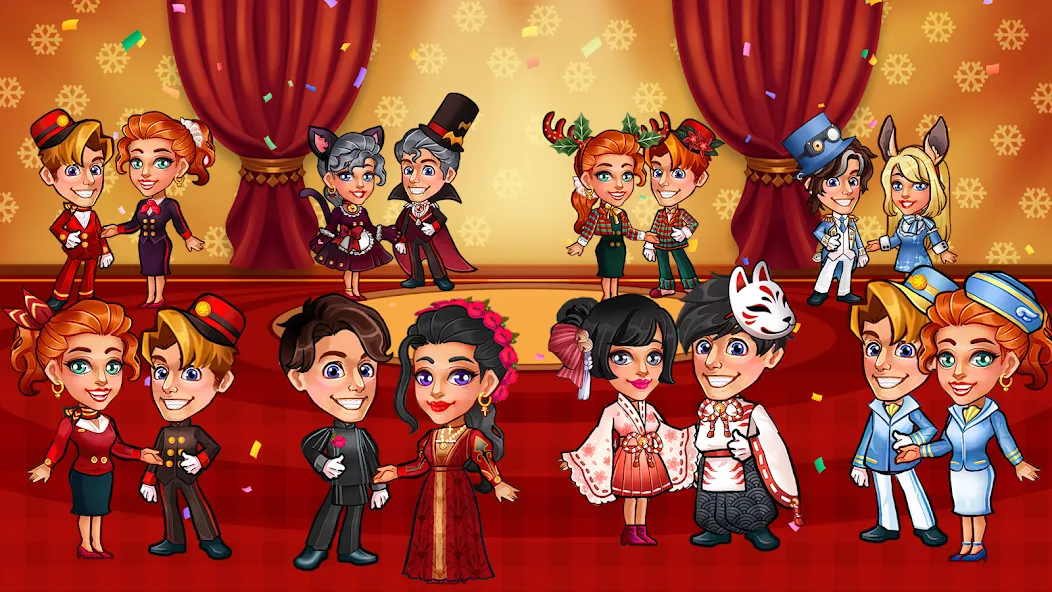 Hotel Madness Grand Hotel [MOD: безлимитные деньги и открыты все уровни] Screenshot 3