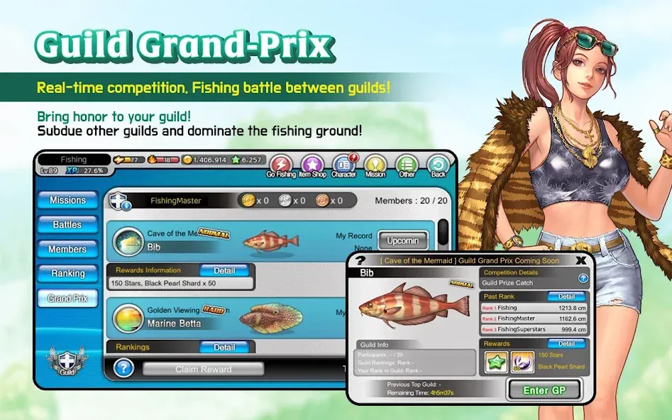Fishing Superstars [MOD: много денег и редких рыб] Screenshot 3
