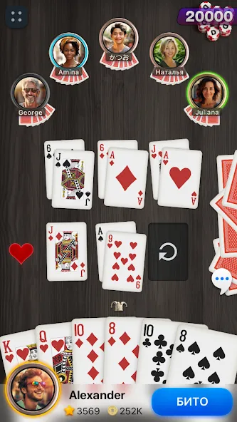 Durak Championship [MOD: безлимитные монеты и все уровни] Screenshot 5
