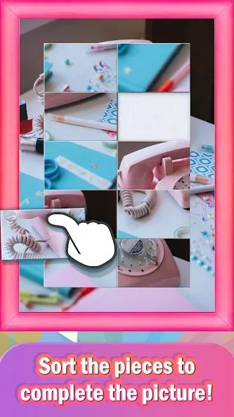 Jigsort Puzzles [MOD: безлимитные подсказки и открыты все уровни] Screenshot 5