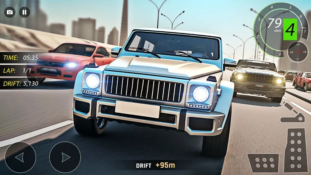 Highway Drifting Racing Games [MOD: безлимитные деньги и топливо] Screenshot 4
