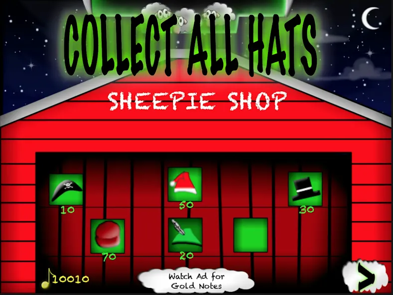 Sheep Aliens - Escape [MOD: без рекламы и все уровни открыты] Screenshot 4