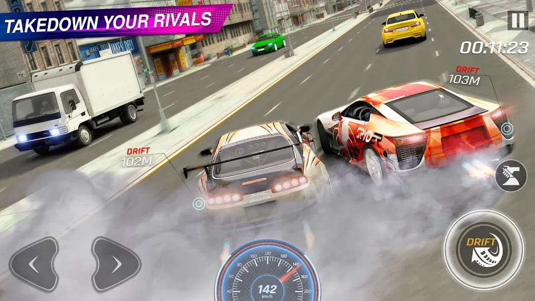 Extreme Car Driving: Car Drift [MOD: безлимитные деньги и все машины открыты] Screenshot 4