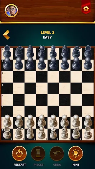 Chess - Offline Board Game [MOD: без рекламы и подсказки доступны] Screenshot 1