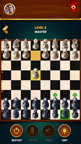 Chess - Offline Board Game [MOD: без рекламы и подсказки доступны] Screenshot 4